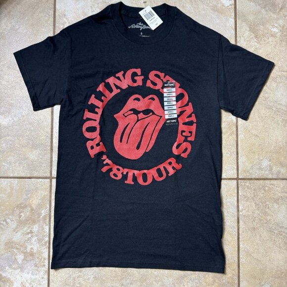 Tour Other - The Rolling Stones '78 Tour T-Shirt  Hot Topic Women's SMALL New